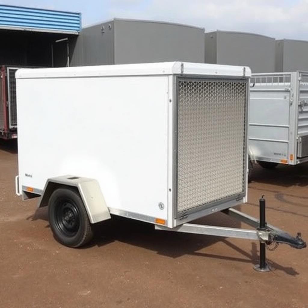 Single Axle Luggage Trailer